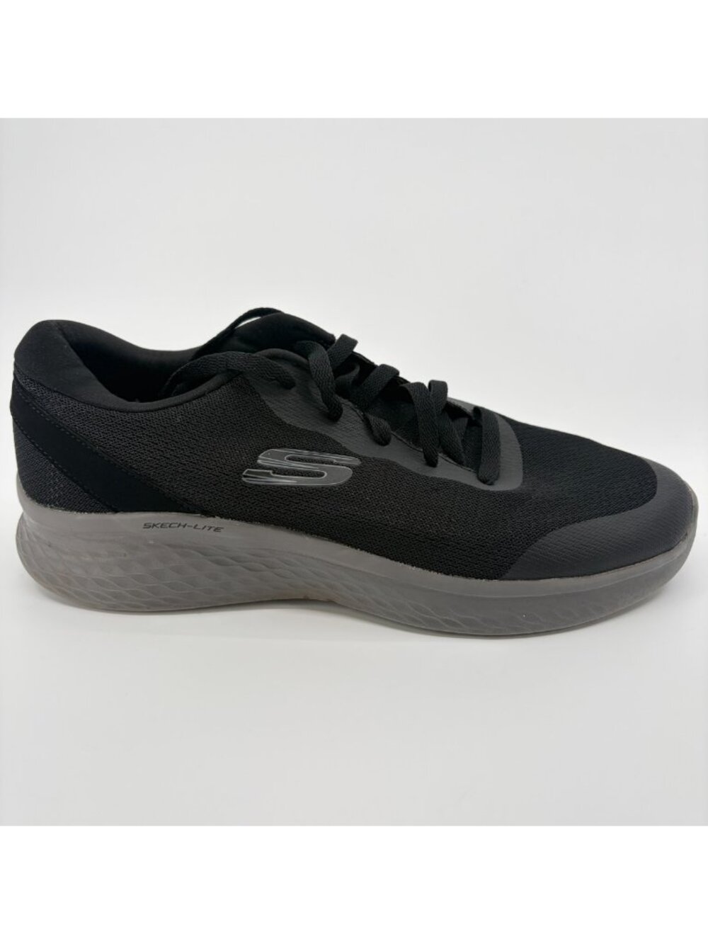 Skechers Skech-Lite Pro Mens Size 12 Black Gray Athletic Running Shoes Sneakers